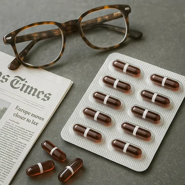 复方叶黄素胶囊 (半成品)